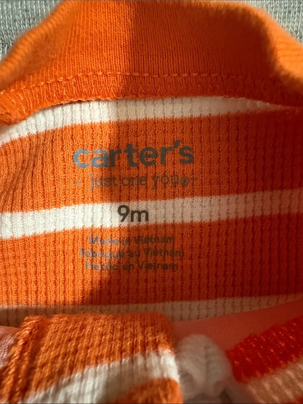 Carter's and SHEIN Halloween Footie Set size 6-9m